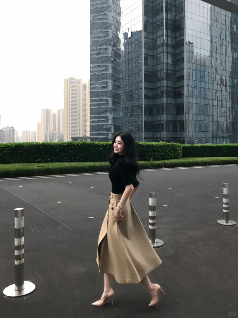 城市生活人物配图