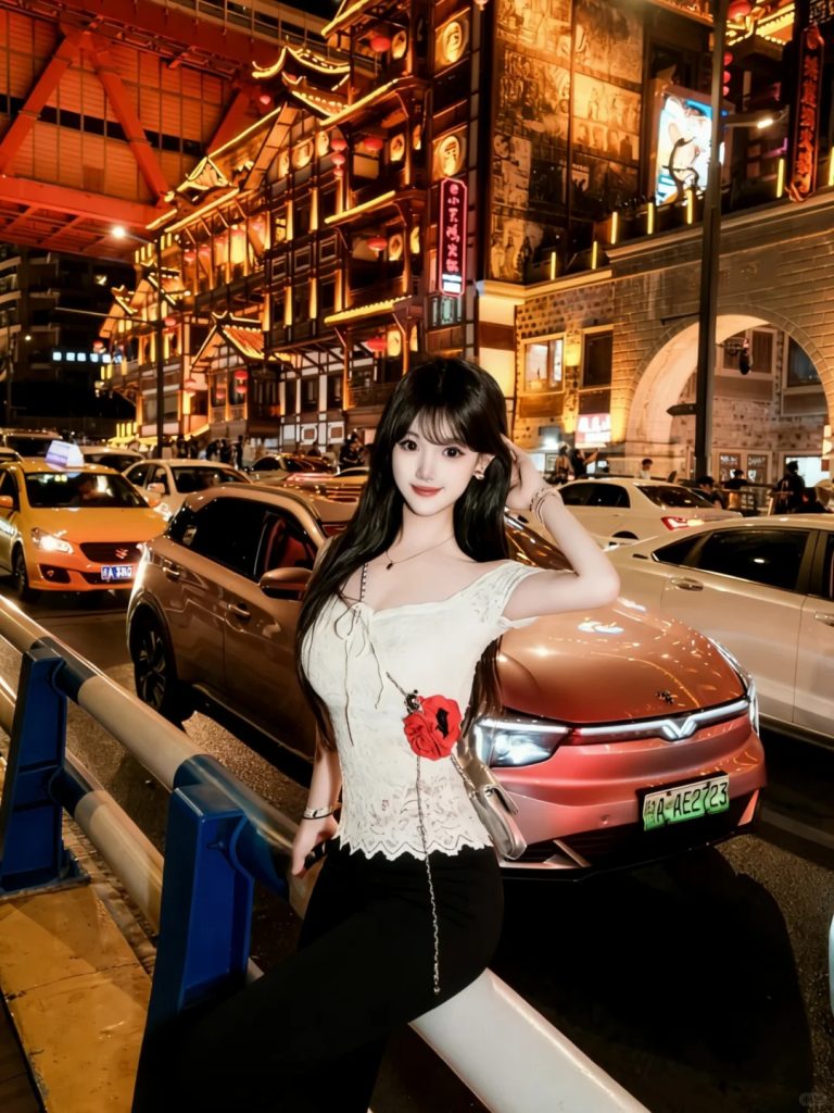 城市生活人物配图